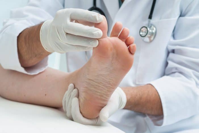 ayaktan hastalığı tespit etmek