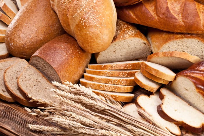 kepekli ekmek veya beyaz ekmek