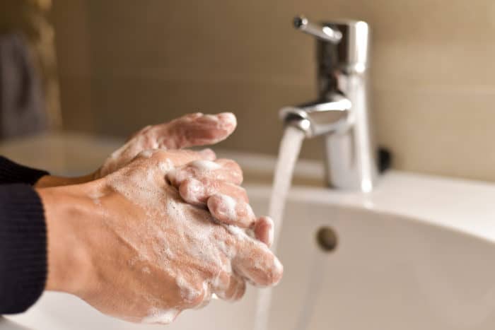 seksten önce ellerini yıka